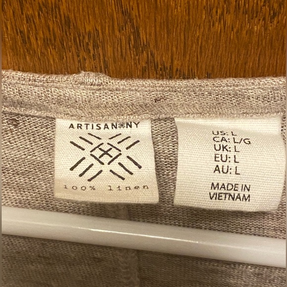 Artisan NY 100% Linen Cardigan - Picture 8 of 8
